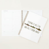 Regenboog Bruine Bron Forel Vissen Quote Planner (Display)