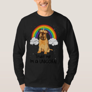 Regenboog Brussels Griffon Vertrouw Me Ik Ben Een T-shirt