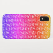 Regenboog Bubble Wrap Case-Mate iPhone Case (Achterkant (horizontaal))