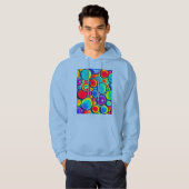Regenboog Bubbles Hoodie (Voorkant volledig)