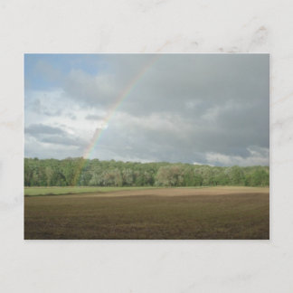 Regenboog buiten St. Clair, MO Briefkaart