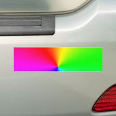 Regenboog Bumpersticker (Op auto)