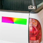 Regenboog Bumpersticker (Op Truck)