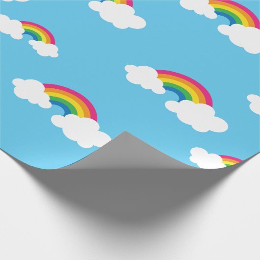 Regenboog Cadeaupapier (Hoek)