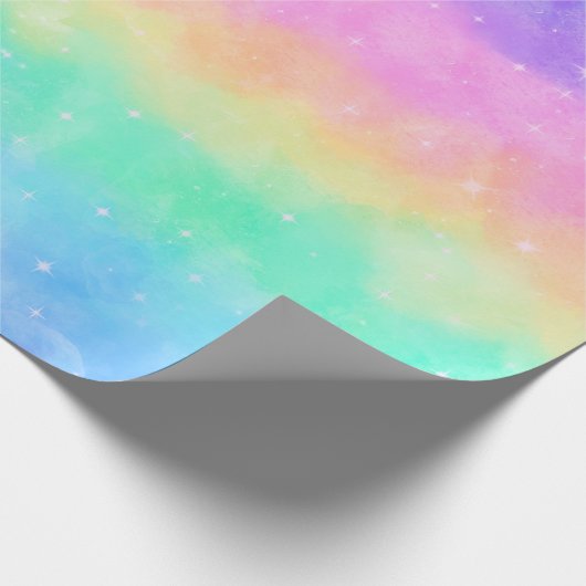 Regenboog Cadeaupapier (Hoek)