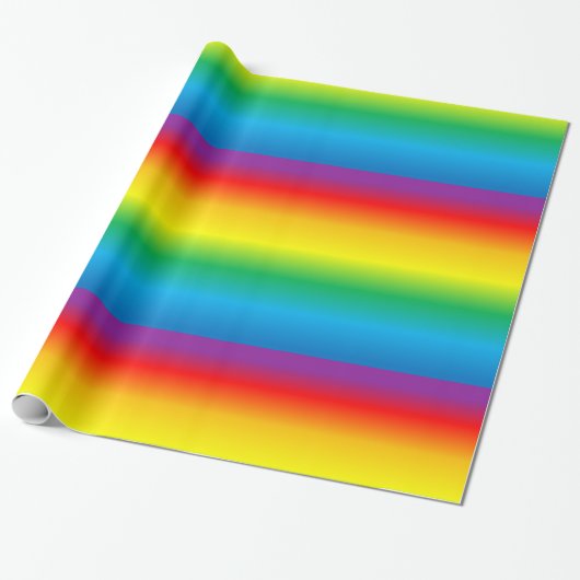 regenboog cadeaupapier (Uitgerold)