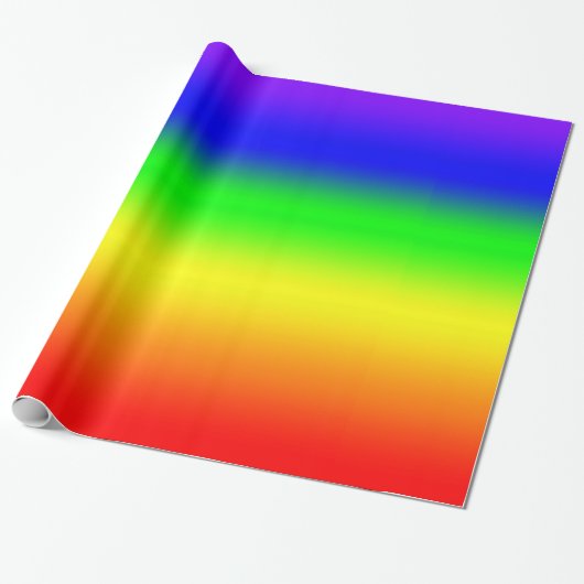 Regenboog Cadeaupapier (Uitgerold)