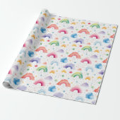 Regenboog Cadeaupapier (Uitgerold)