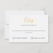 Regenboog Cake RSVP Kaartje (Voorkant)