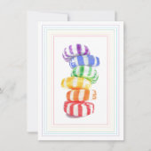 REGENBOOG CANDY 4.5x6.25 Platte kaart (Voorkant)