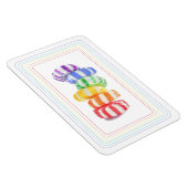 REGENBOOG CANDY 4x6 Flexibele Magneet (Rechterzijde)