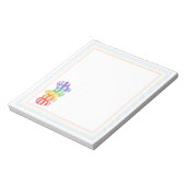 REGENBOOG CANDY 5.5x6 Notitieblok (Linkerzijde)