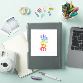 REGENBOOG CANDY 6" Vinyl Sticker (iPad Cover)