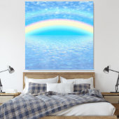 Regenboog Canvas Afdruk (Insitu (Slaapkamer))