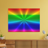 Regenboog Canvas Afdruk (Insitu (Woonkamer))