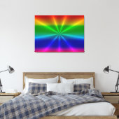 Regenboog Canvas Afdruk (Insitu (Slaapkamer))