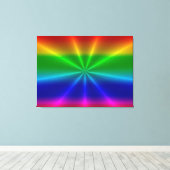 Regenboog Canvas Afdruk (Insitu (Houten vloer))