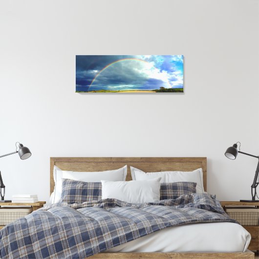 Regenboog Canvas Afdruk (Insitu (Slaapkamer))