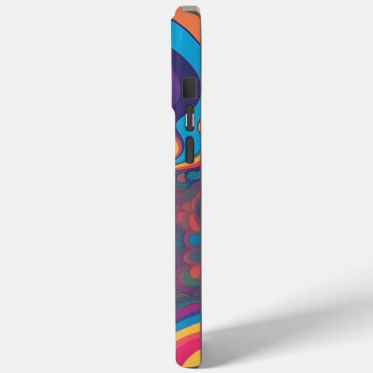 Regenboog Case-Mate iPhone Case (Achterkant / Links)