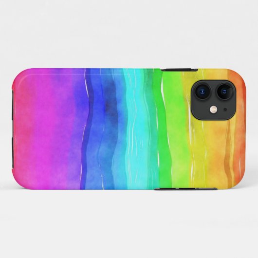 Regenboog Case-Mate iPhone Case (Achterkant (horizontaal))