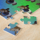 Regenboog cavia's, legpuzzel (Zijkant)