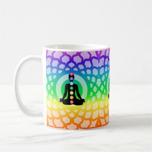Regenboog Chakra Yoga Mok – Heilige Geometrie Kuns