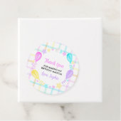 Regenboog Cheques en sterren verjaardag Bedankjes Labels (In situ)