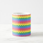 Regenboog Chevron Gay Pride Koffiemok (Center)