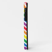 Regenboog Chevron Initiaal Case-Mate iPhone Case (Achterkant/links)