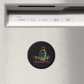 Regenboog Cocktails Magneet (Insitu (Vaatwasser))