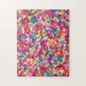 Regenboog Confetti Legpuzzel (Verticaal)
