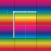 Regenboog creëren stof (Delen)