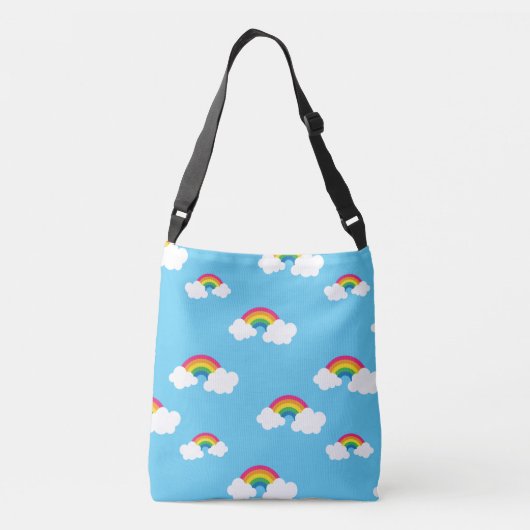 Regenboog Crossbody Tas (Achterkant)