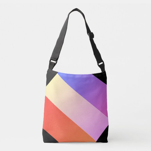 Regenboog Crossbody Tas (Voorkant)