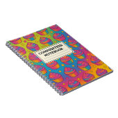 Regenboog Cupcake Notitieboek (Rechterzijde)