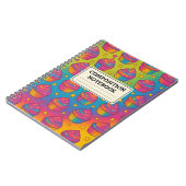 Regenboog Cupcake Notitieboek (Linkerzijde)