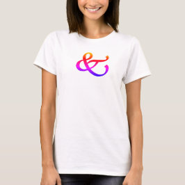 Regenboog Custom Wit Kort Mouw Voor Mannen of Vrou T-shirt