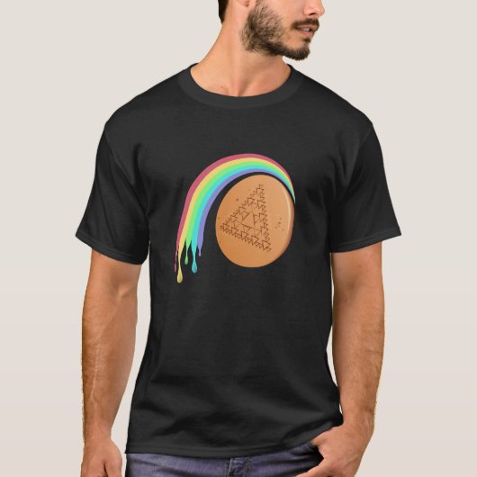 Regenboog Dalgona Candy Heren T-Shirt (Voorkant)