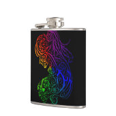 Regenboog Dame Fles Heupfles (Links)