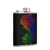 Regenboog Dame Fles Heupfles (Rechts)
