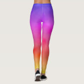 Regenboog Damp Leggings (Achterkant)