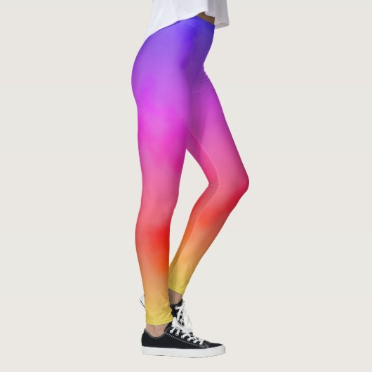 Regenboog Damp Leggings (Rechts)
