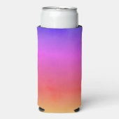 Regenboog Damp Seltzer Blikjeskoeler (Seltzer Voorkant)
