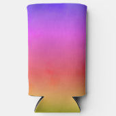 Regenboog Damp Seltzer Blikjeskoeler (Voorkant)