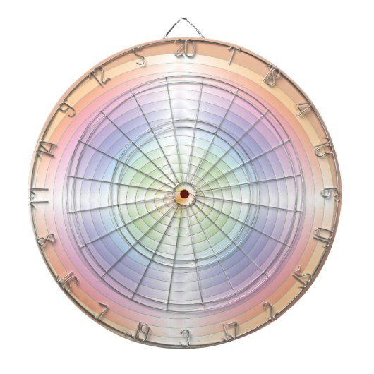 Regenboog>Dartboard Dartbord (Voorkant)