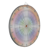 Regenboog>Dartboard Dartbord (Voorkant Links)