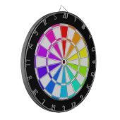 regenboog dartbord (Voorkant Links)