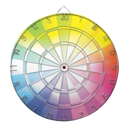 Regenboog Dartbord 1 (Voorkant)