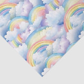 Regenboog Decoupage Tissuepapier, Waterverf Tissuepapier (Detail)