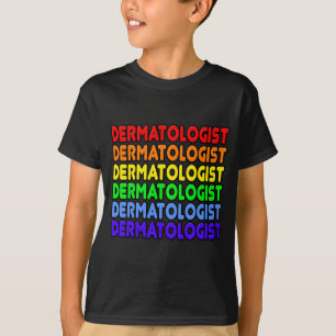 Regenboog dermatoloog t-shirt